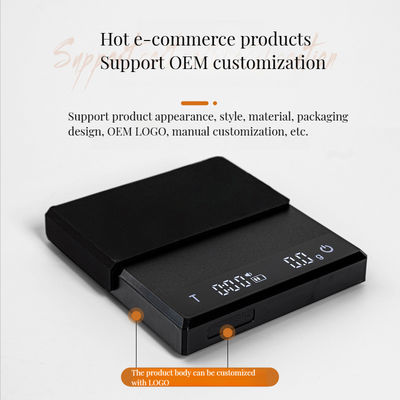 Escala de medição de peso digital para pesagem de cozinha alimentada por bateria