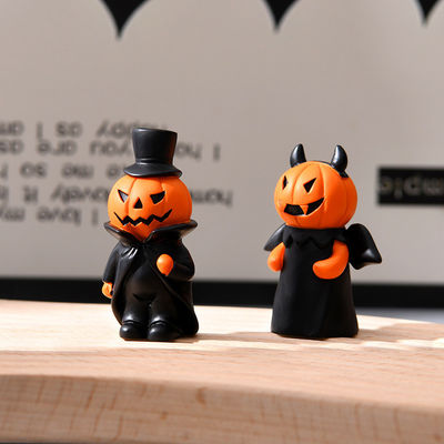 Lanterna de Halloween de abóbora LED pequena para decorações de festas de parede e suprimentos de férias