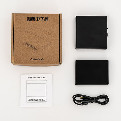 Rectangular Mini Kitchen Electronic Digital Coffee Scale com função de medição de peso