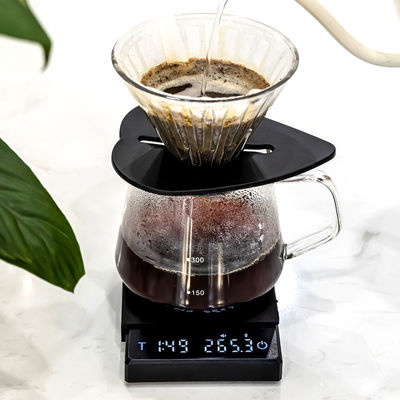 Recomendação de peso máximo 2 kg Balança de cronógrafo recarregável para café impermeável