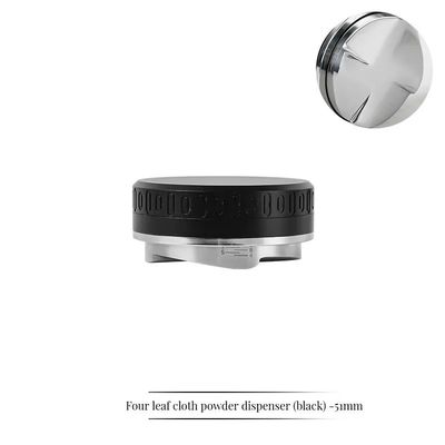 Dispensador de café de profundidade ajustável 58mm Conjunto de metal para ferramentas de café e chá Tipo de manipuladores de café