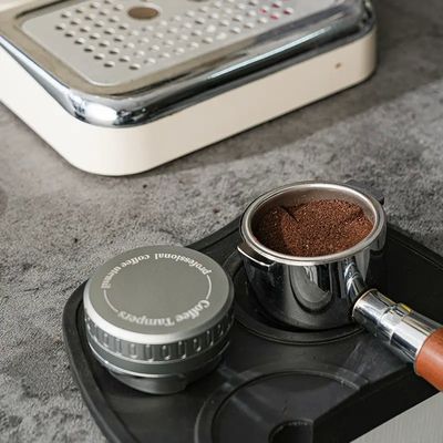 Dispensador de café ecológico com profundidade ajustável e manipulador de expresso com alfinete