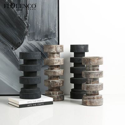 Decoração de iluminação porta-luminárias de luxo de pedra para casa ou decoração de Natal