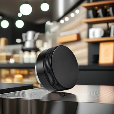 Tipo cerâmico Nenhum manipuladores de café com design de gravidade e construção de liga de alumínio