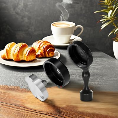 Tipo cerâmico Nenhum manipuladores de café com design de gravidade e construção de liga de alumínio