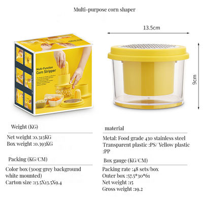 Recém-projetado Manual Corn Sheller/Stripper Ferramentas de cozinha de aço inoxidável para descascar