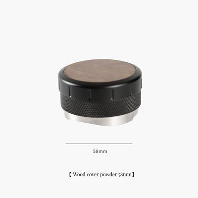 NO 2024 Café Espresso Portátil Altura ajustável Madeira de Alface Base de aço inoxidável 51MM 53MM Alumínio Ferramentas Barista