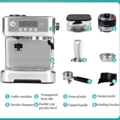 Cor personalizada 20bar Pressão Smart Home Feijão para a máquina de café da Itália