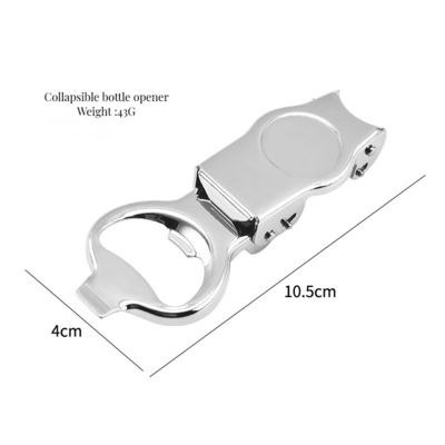 Aço inoxidável multifuncional abre latas para viagens cor personalizada e rolha segura