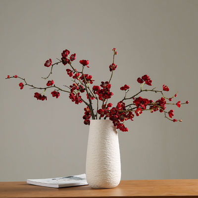Low MOQ Designer de arte clássica Vaso cerâmico feito à mão para mesa Decoração de mesa de casamento