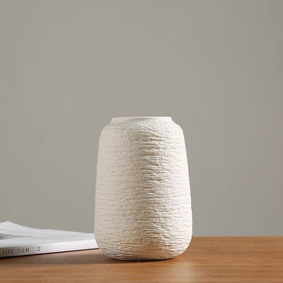 Low MOQ Designer de arte clássica Vaso cerâmico feito à mão para mesa Decoração de mesa de casamento