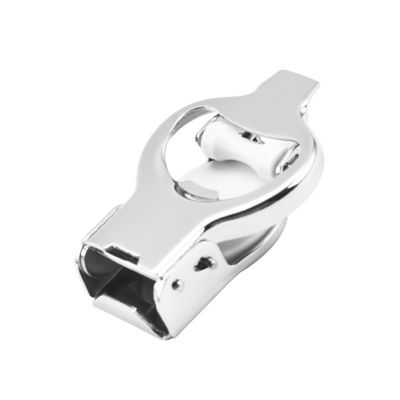 Fecho de garrafa de aço inoxidável multifuncional com alça de metal logotipo personalizável