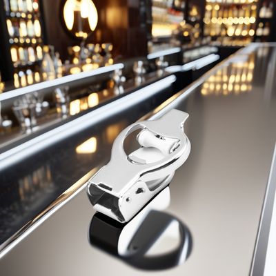 Elegante abertura de cerveja de vinho multifunção de cores personalizadas com rolha de champanhe incorporada