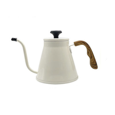 Set de preparação de café com caldeira de pescoço de galinha de aço inoxidável em design moderno