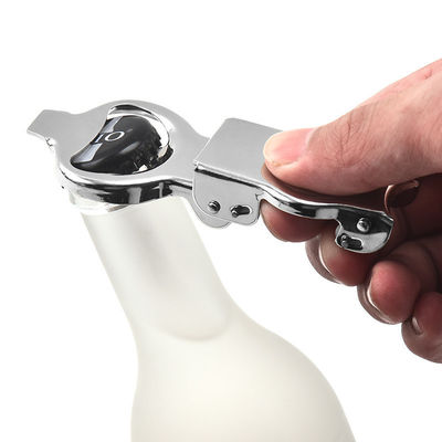Prêmios Abridor de vinho multifuncional com material de aço inoxidável e impressão personalizada