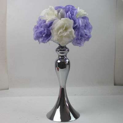 Flores artificiais 30cm Bola de centro para decoração de mesa festiva no Dia da Mãe