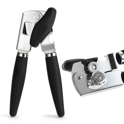 Home Custom Easy Crank Manual de aço inoxidável garrafa e abre-latas com logotipo OEM