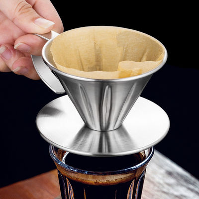 Ferramentas de café e chá Tipo de suporte de aço inoxidável clássico para preparação caseira e chá