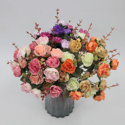 Bouquet de Outono Eco-friendly Rosas de diamante requintadas para Casamentos Decoração do lar e muito mais