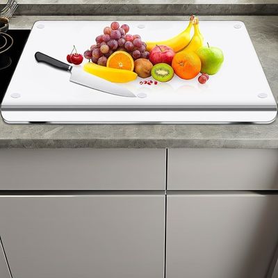 Cor personalizada Logotipo personalizado Banbu Lavadora de louça Segura Tabela de corte flexível para cozinha