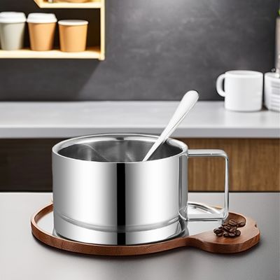 Equipamento de café Elegante 304 de aço inoxidável e cerâmica