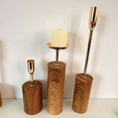 Moderno Nordic White Ceramic Candlestick Holder para casa e decoração de casamento estilo Morden