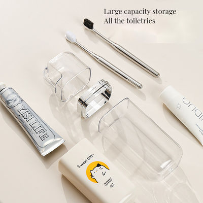 Cartoons de cartão descartáveis Carinhosos Jar Dental Portátil 3 em 1 Ideal para casa Banheiro de hotel