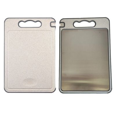 304 Tabuleiro de cozinha antiderrapante de aço inoxidável para preparação de alimentos resistentes a mofo