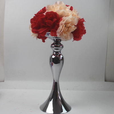 Ano de Natal Halloween Dia da Mãe Graduação Seda Flor Artificial Pintura Central Bola