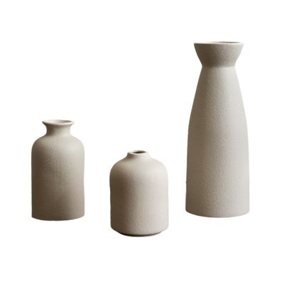 Vaso de mesa de cerâmica personalizado Antigo Art Deco Desenho floral nórdico para decoração residencial