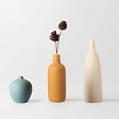 Moderno Estilizado Vaso de Madeira feito à mão Decoração Vidro Vaso de Flores Sólido recipiente hidropônico