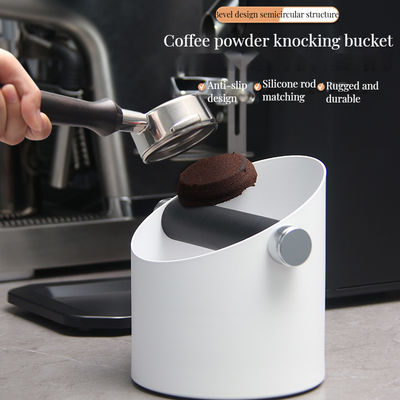 Função do leite de espuma Modern Knock Box para limpeza fácil Ferramenta de chá de café de aço inoxidável de 58 mm