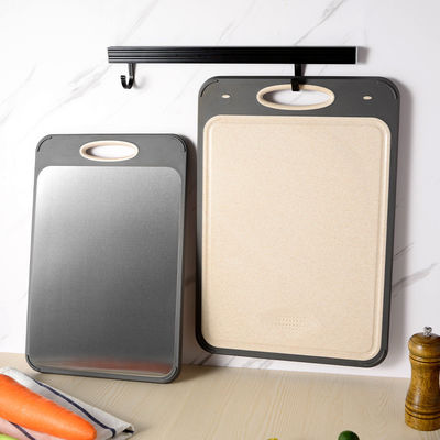 Tabela de corte espessada de cozinha com material de aço inoxidável 304 e design antiderrapante