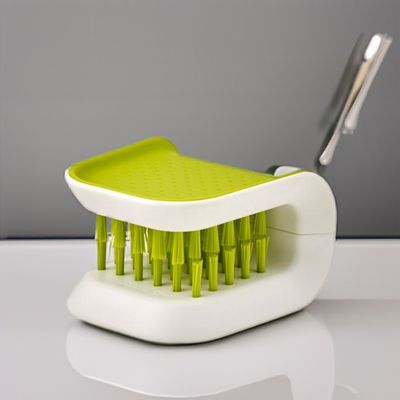 Pincel de nylon de filamentos de talheres de cozinha, escova de escova para limpeza multifuncional