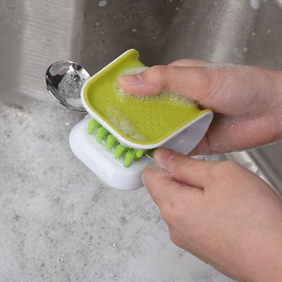 Pincel de limpeza para uso doméstico de talheres de cozinha multifuncional