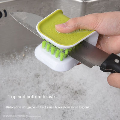 Pincel de limpeza para uso doméstico de talheres de cozinha multifuncional