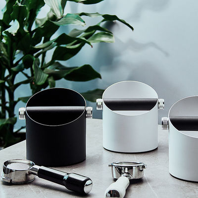 Taxa personalizada Caixa de café branco com barra removível e aço inoxidável