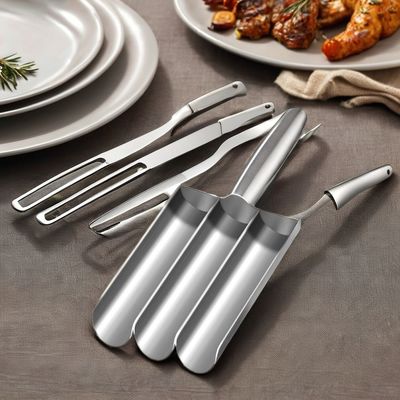 Cozinhar em casa sem esforço com o conjunto de ferramentas de cozinha de bola de carne sem aderência de bambu