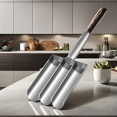 Conjunto rápido e fácil de bola de peixe de bambu com utensílios antiaderentes em cores personalizadas