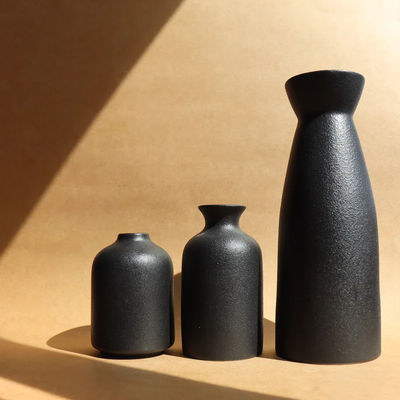 Decoração de casa moderna e elegante Vaso feito à mão Conjunto de 3 para sala de estar e entrada interior