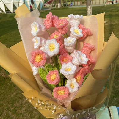 Pequeno design moderno feito à mão flor de sol de algodão Daisy Bolsa Ideal Dia dos Namorados presente