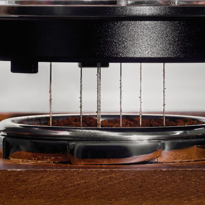 7 agulhas pretas 0,4 mm WDT ferramenta distribuidora de café Espresso ferramenta distribuidora de agulhas de chá e café WDT