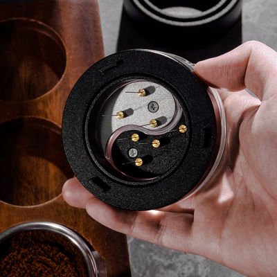 7 agulhas pretas 0,4 mm WDT ferramenta distribuidora de café Espresso ferramenta distribuidora de agulhas de chá e café WDT