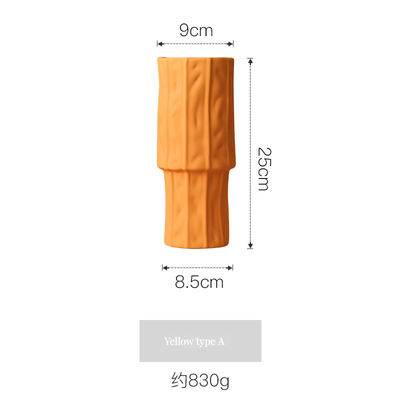 Vaso Retro Cerâmico para Casa Sala de estar Arranjo de Flores Decoração de Banheiro