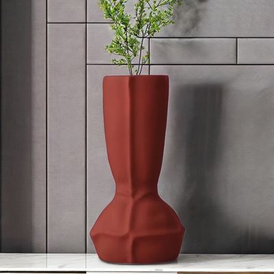 Vaso cerâmico de forma especial em vidro em design moderno e elegante para casamentos e casa