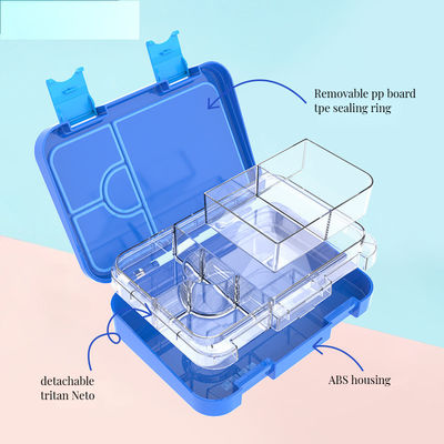Frescura Conservação de alimentos Container estilo simples Caixa de almoço para estudantes em movimento