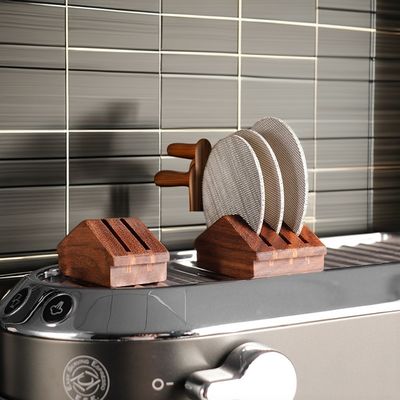 Barista ferramenta aço silicone filtro de café portador para 58mm Espresso chá e leite espuma