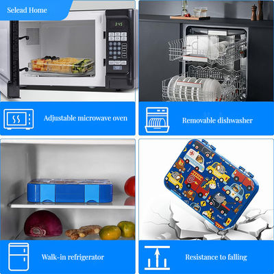 Frescura Conservação de alimentos Container estilo simples Caixa de almoço para estudantes em movimento