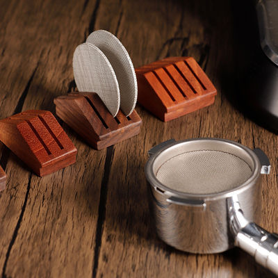 American Style 58mm Walnut Espresso Tea Filter Holder para Restaurante Casa Café