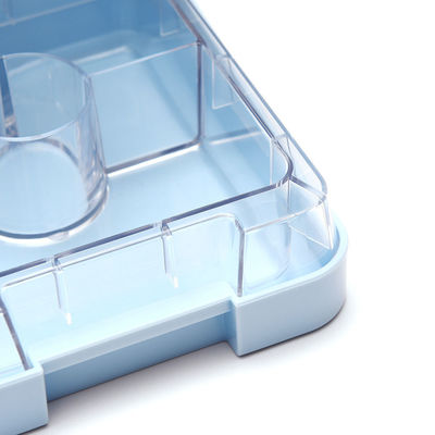 Caixa de armazenamento de alimentos de tamanho personalizado 304 aço inoxidável Bento Container de almoço para adultos